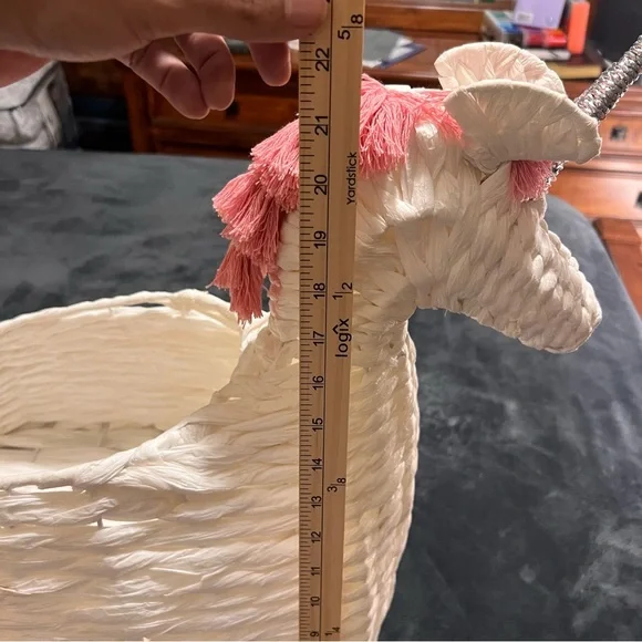 NWT  Unicorn kids Rope Basket - Picture 14 of 15